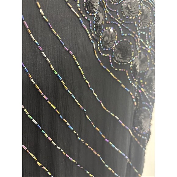 Creative Creations 100% Silk Dress Beads & Sequins Beautiful Medium - Picture 10 of 16